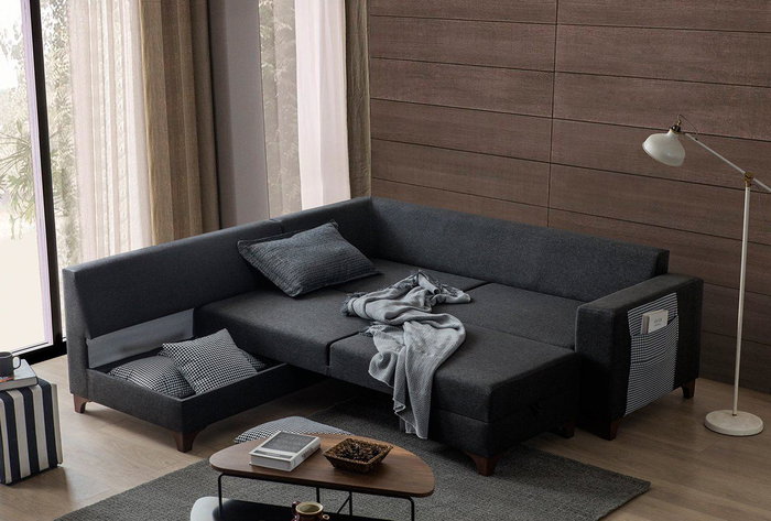 Atelier Del Sofa Loft Left - Antracita